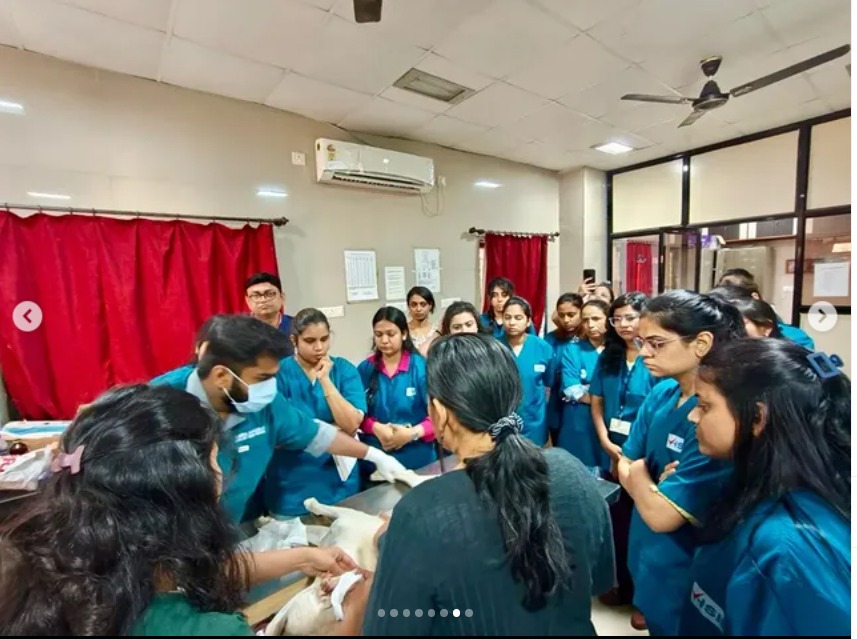 Hands On Training To Lady Vets In Endoscopy March 2025